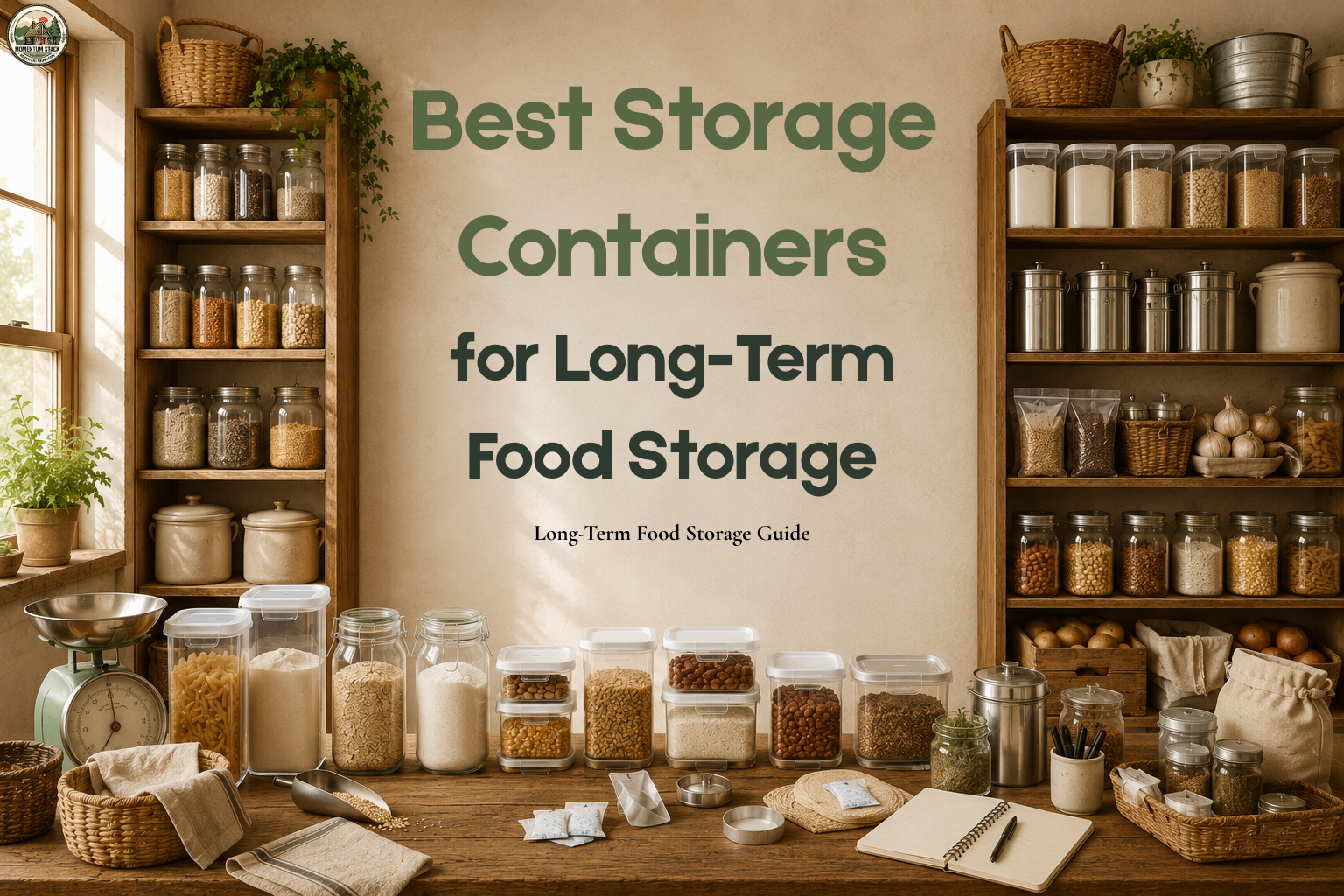 Best Storage Containers for Long-Term Food Storage