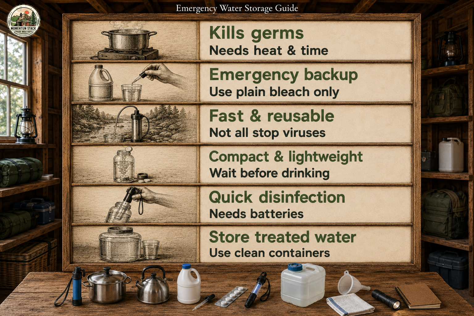 Boiling Water vs Bleach vs Water Filters