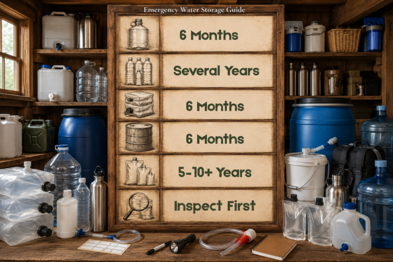 How Long Does Stored Water Last?