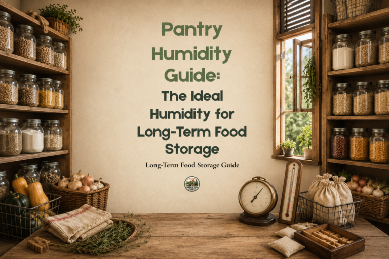 Pantry Humidity Guide
