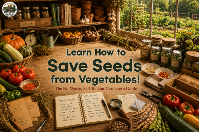 Learn How to Save Seeds from Vegetables