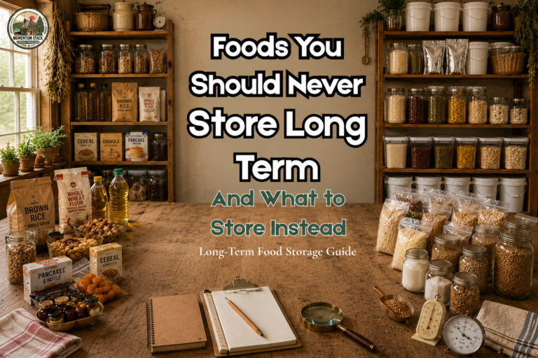 Foods You Should Never Store Long Term (And What to Store Instead)