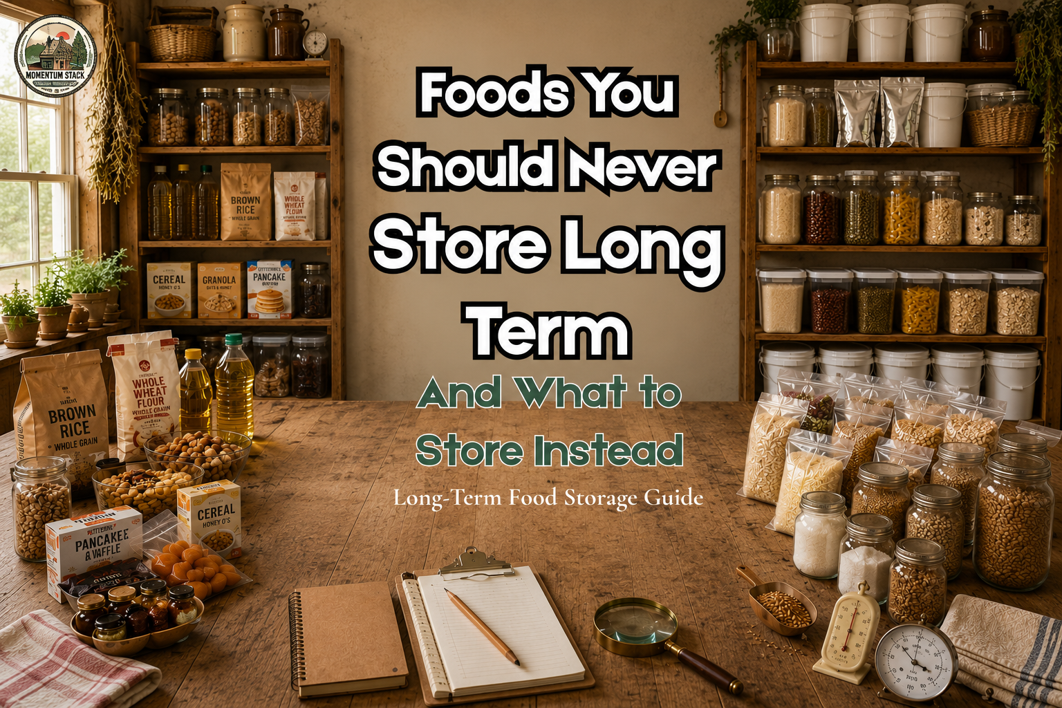 Foods You Should Never Store Long Term (And What to Store Instead)
