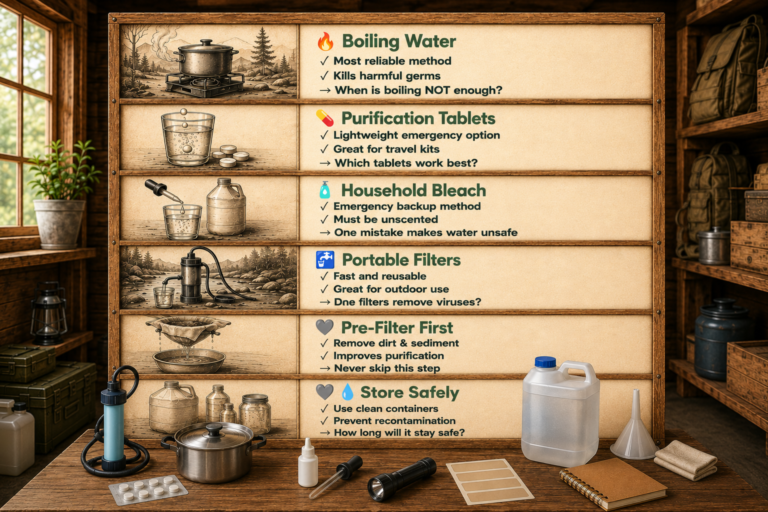 How to Purify Water During an Emergency