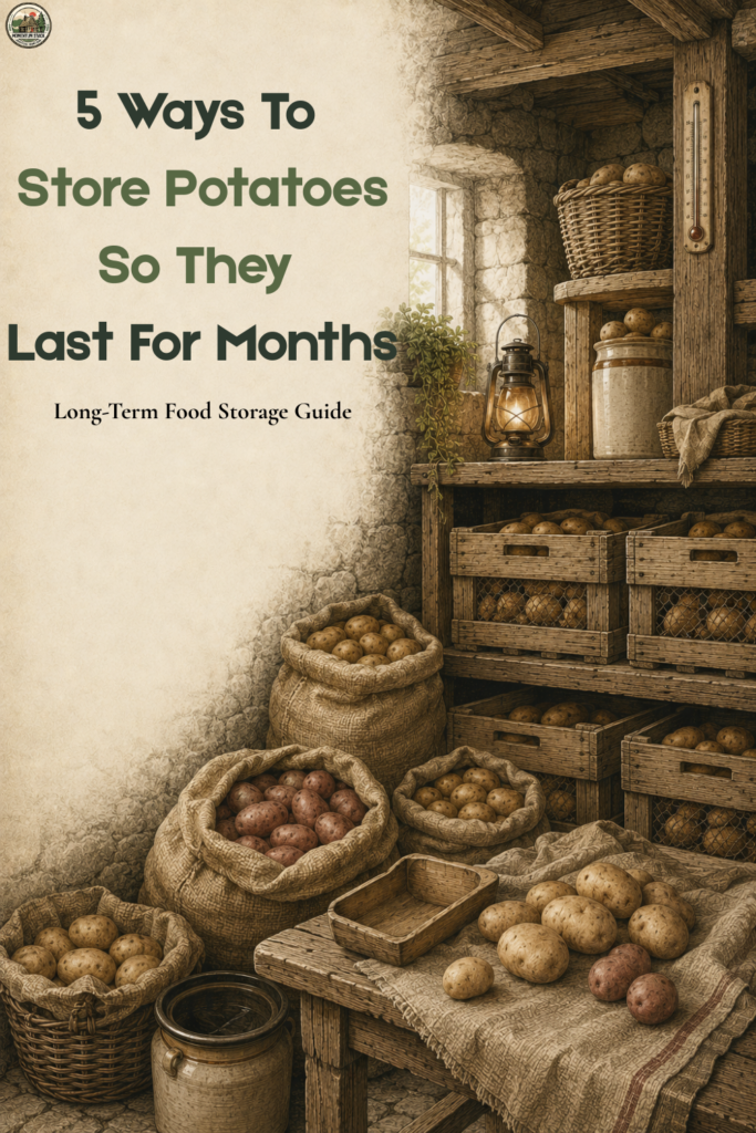 5 Ways To Store Potatoes So They Last For Months