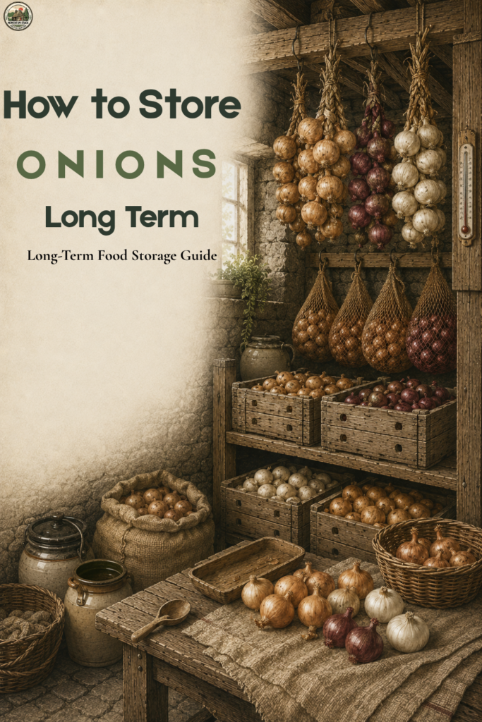 How to Store Onions Long Term