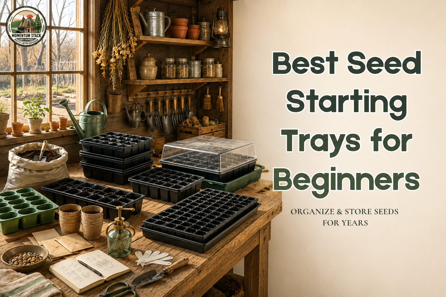 Best Seed Starting Trays for Beginners (What Actually Matters)