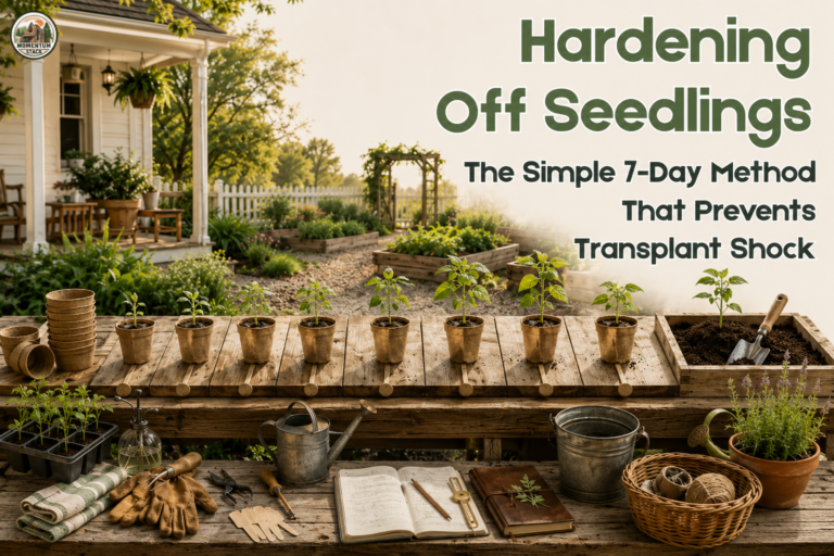 Hardening Off Seedlings: The Simple 7-Day Method That Prevents Transplant Shock