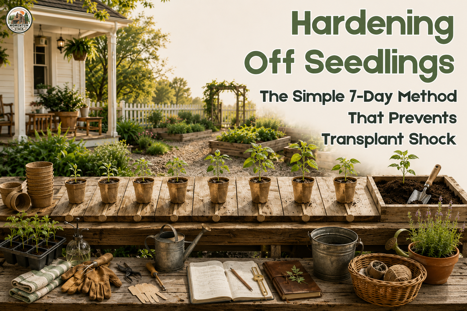 Hardening Off Seedlings: The Simple 7-Day Method That Prevents Transplant Shock