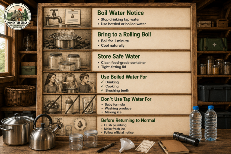 What to Do During a Boil Water Advisory