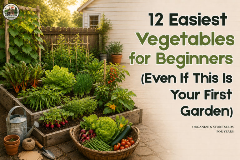 12 Easiest Vegetables for Beginners (Even If This Is Your First Garden)